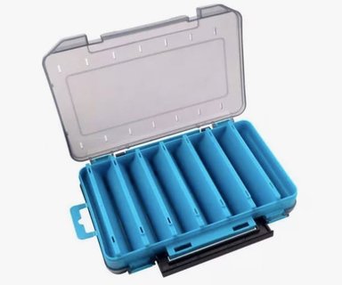 CAJA PORTA SEÑUELOS PESCA 14 COMPARTIMIENTOS - 2