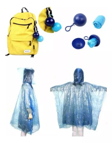 PONCHO CAPA IMPERMEABLE - 2