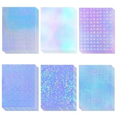 48 HOJAS LAMINADO FRIO HOLOGRAFICO - 1