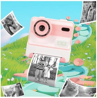 CAMARA INSTANTANEA COLOR ROSADO - 5