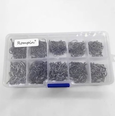 500 ANZUELOS DE PESCA DE TAMAÑO MIXTOS - 2