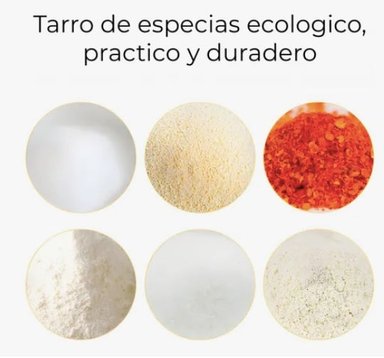 SET 3 CONDIMENTEROS CERAMICA TAPA - 3