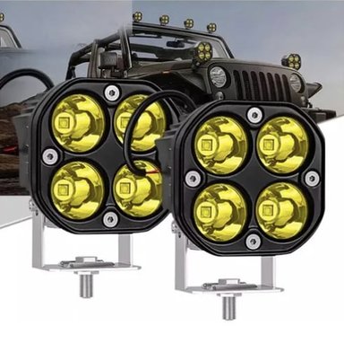 X2 FOCO NEBLINERO LED 3 PULGADAS FAENERO 40WATT - 2