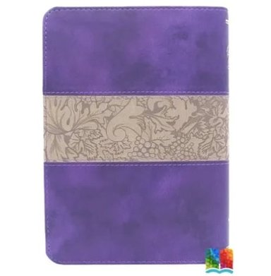 BIBLIA REINA VALERA 1909 SIMIL PIEL PURPURA CON INDICE - 2