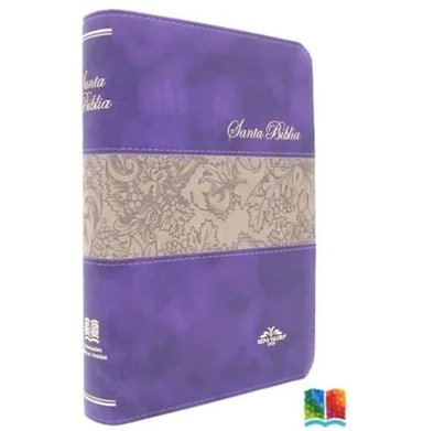 BIBLIA REINA VALERA 1909 SIMIL PIEL PURPURA CON INDICE - 3