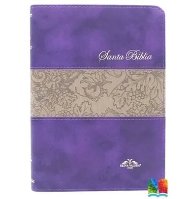 BIBLIA REINA VALERA 1909 SIMIL PIEL PURPURA CON INDICE - 4