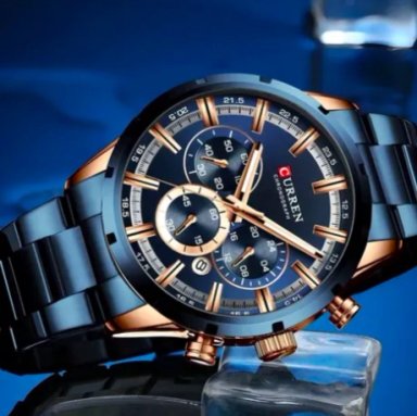 RELOJ HOMBRE CURREN ELEGANTE CUARZO - 4