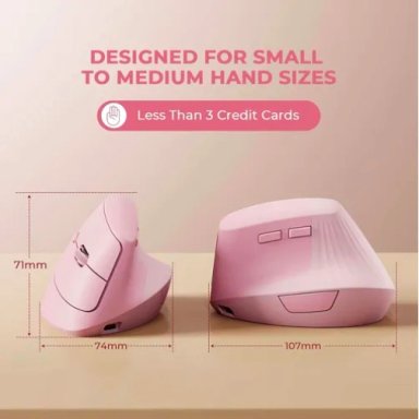 MOUSE VERTICAL RECARGABLE - 2