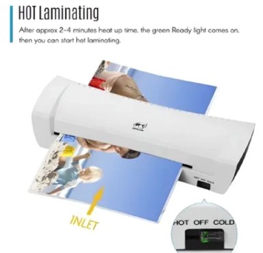 TERMO LAMINADORA PLASTIFICADORA A4 - 4