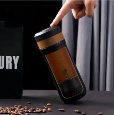 CAFETERA PORTATIL 2 EN 1 - 3