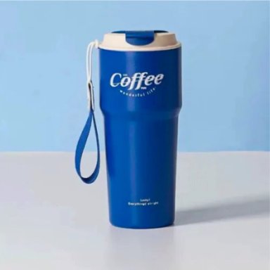 TERMO PARA CAFE MUG AZUL - 1