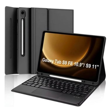 FUNDA PARA SAMSUNG GALAXY TAB S9 FE 10.9 + TECLADO ESPAÑOL - 1