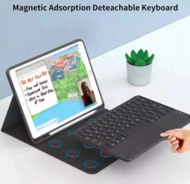 FUNDA PARA SAMSUNG GALAXY TAB S9 FE 10.9 + TECLADO ESPAÑOL - 2