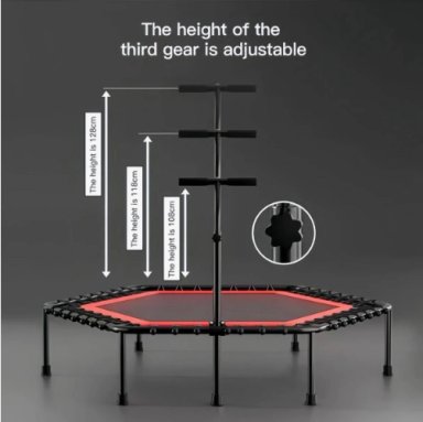 MINI TRAMPOLIN FITNESS YOGA - 4