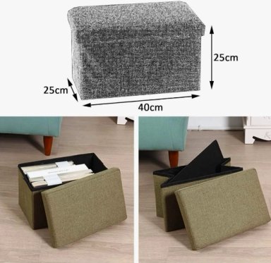 BANQUETA BAUL PUFF BAUL BURDEO - 4