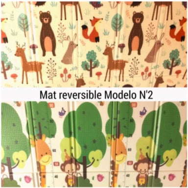 ALFOMBRA ANTIGOLPES NIÑO BEBE SELVA - 3