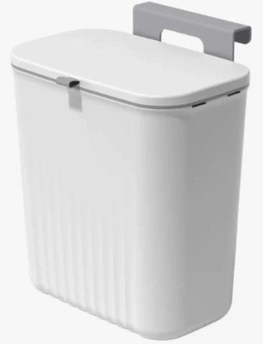 BASURERO BLANCO 10L BLANCO - 1