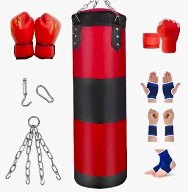 GUANTES DE BOXEO + JUEGO DE EJERCICIOS - 1