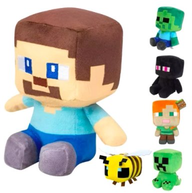 PELUCHES MINECRAFT STEVE - 1