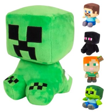 PELUCHES MINECRAFT CREEPER - 1