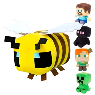 PELUCHES MINECRAFT ABEJA - 1