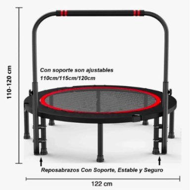TRAMPOLIN 1.2 M CON SOPORTE FIT CAMA ELASTICA - 2
