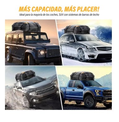 Bolsa De Portaequipaje Impermeable Para Techo De Automóvil - 6