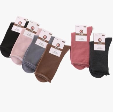 12 PARES CALCETIN LARGO DIABE TICO MUJER - 2