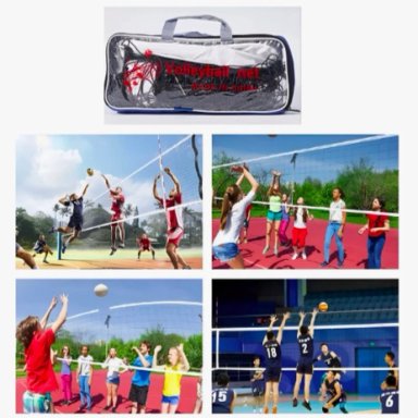 MALLA DE VOLEIBOL - 9.5 X 1M - 1