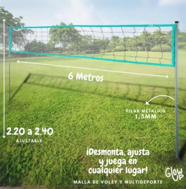 MALLA DE VOLEIBOL MULTIUSO - 2