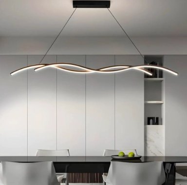 LAMPARA COLGANTE CURVA NORDICA - 4