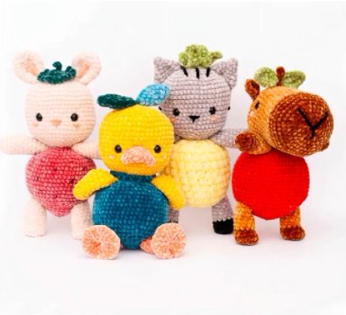 SET AMIGURUMI KATIA 10 OVILLOS DE 10 GRAMOS COLOR S06 - 2