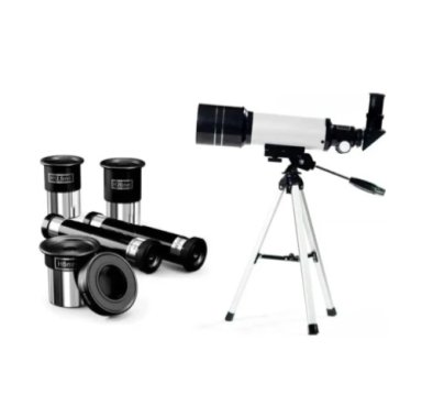 TELESCOPIO MONOCULAR F30070M ASTRONOMICO PROFESIONAL PLATEADO - 4