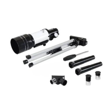 TELESCOPIO MONOCULAR F30070M ASTRONOMICO PROFESIONAL PLATEADO - 5