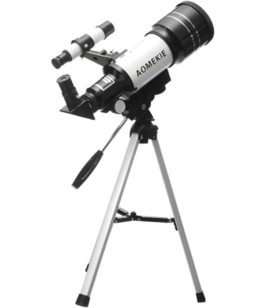 TELESCOPIO MONOCULAR F30070M ASTRONOMICO PROFESIONAL BLANCO - 1