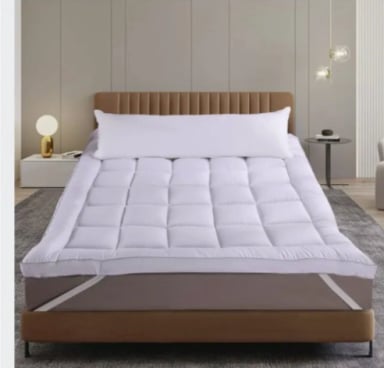 CUBRECOLCHON TOPPER ULTRA ACOLCHADO 1,5 PLAZA - 1