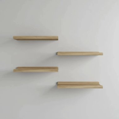 REPISAS FLOTANTES PARA NIÑOS DE MADERA - 5