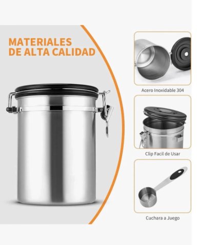 RECIPIENTES TARROS DE CAFE  HERME TICOS - 2