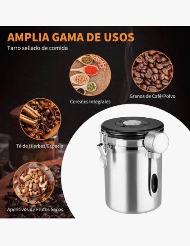 RECIPIENTES TARROS DE CAFE  HERME TICOS - 4