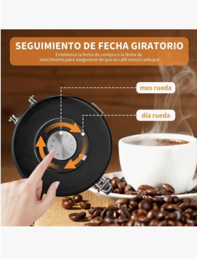 RECIPIENTES TARROS DE CAFE  HERME TICOS - 5