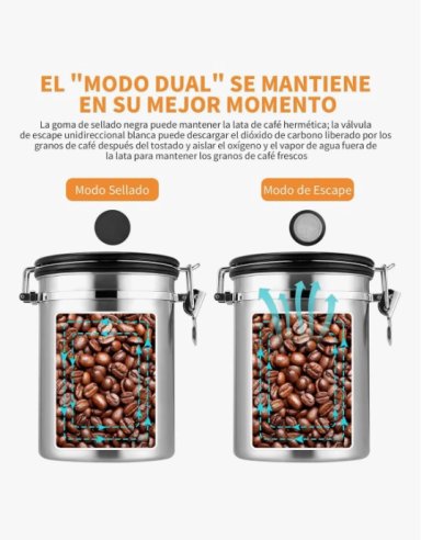 RECIPIENTES TARROS DE CAFE  HERME TICOS - 7
