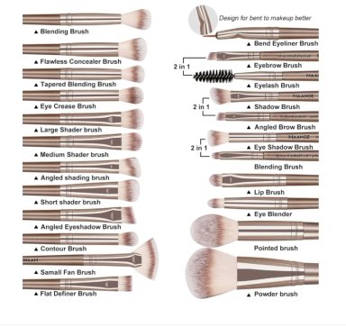 BROCHAS DE MAQUILLAJE - 2