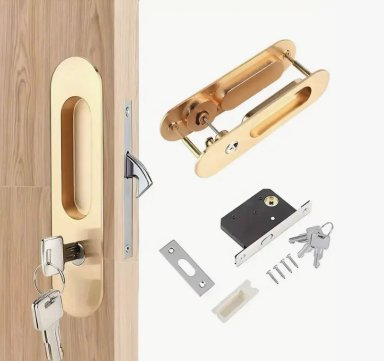 CERRADURA DE PUERTA CORREDERA - 1