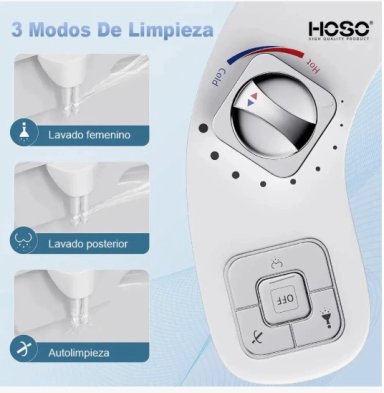 BIDET DUCHA WC INODORO FLUJO AJUSTABLE - 6