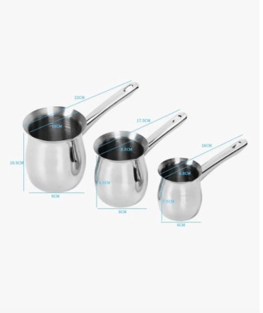 SET 3 OLLAS LECHERAS ACERO INOLXIDABLE - 9