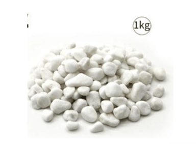 PIEDRAS DECORATIVAS BLANCAS 1KG - 1
