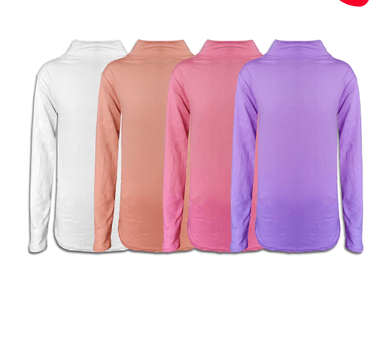 CAMISETA DE NIÑA BEATLE BAMBU | 12 UNID TALLA:  4-6/ 6-8/ 8-10/ 10-12 - 1