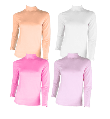 CAMISETA JUEVENIL NIÑA POLAR CON CUELLO | 12 UNID TALLAS: 13-14/15-16/S-M - 1