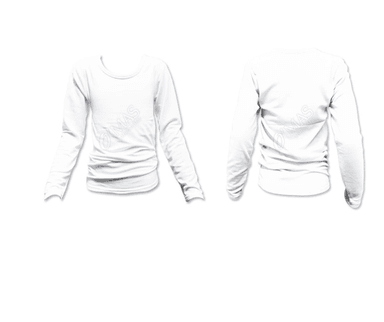 CAMISETA JUVENIL NIÑO CON POLAR COLOR BLANCO | 12 UNID TALLA: 13-14  15-16  S-M - 1