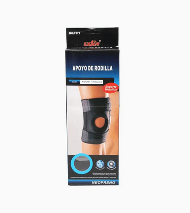 APOYO RODILLERA SOPORTE METALICA MATERIAL NEOPRENO - 1